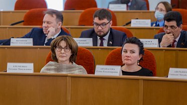 Заседание Законодательного Собрания Оренбургской области